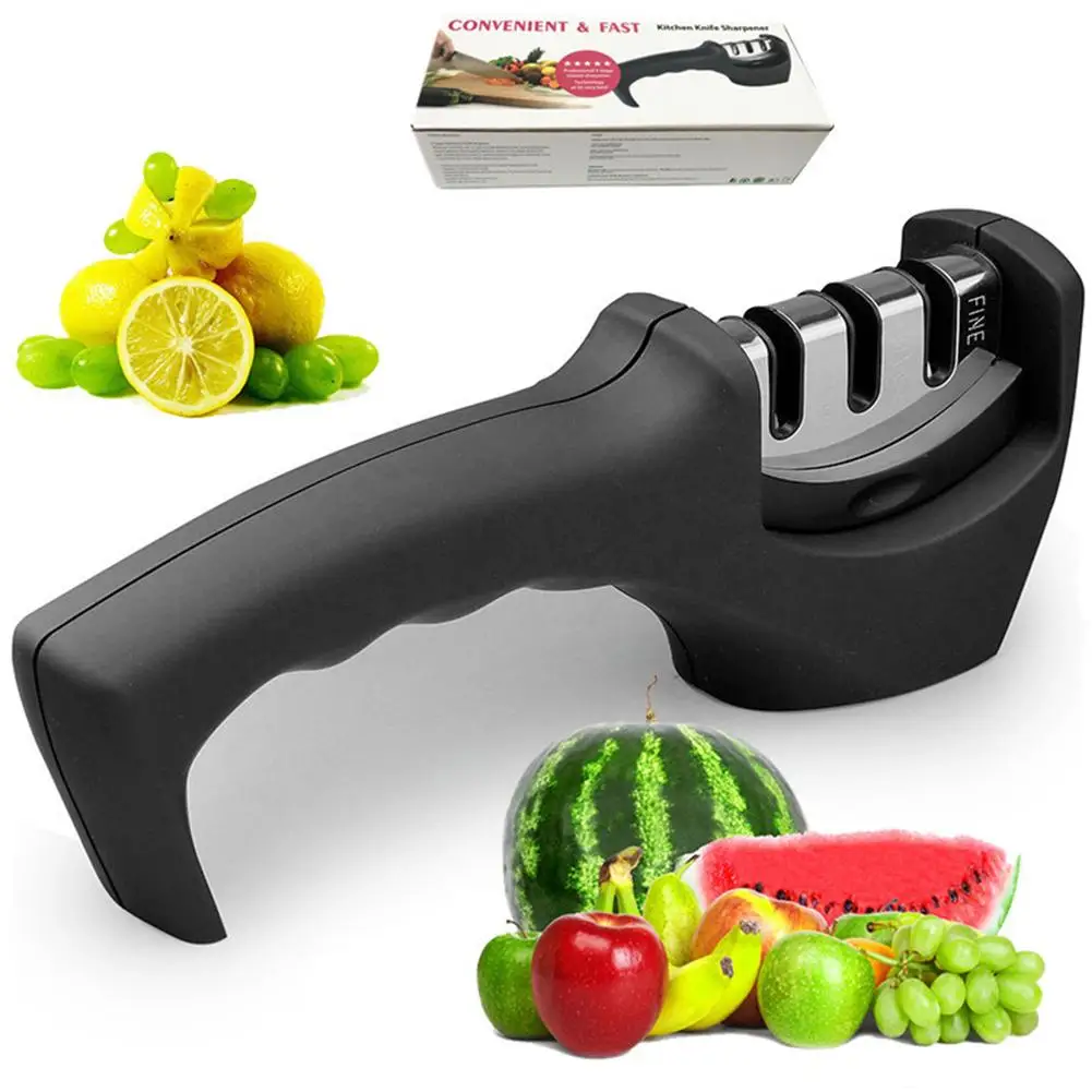 Multifunctional Knife Sharpener Sharpener Ceramics Sharpening Stone Daily Sharpening Kitchen Gadgets Knives Accessories 
Multifunctional Knife Sharpener Sharpener Ceramics Sharpening Stone Daily Sharpening Kitchen Gadgets Knives Accessories