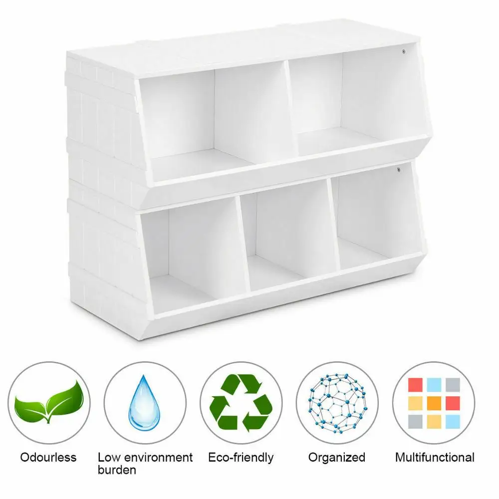 2-Set Kids Toy Storage Cabinet Bins Toys Organizer Rack Stackable Home &Bedroom
2-Set Kids Toy Storage Cabinet Bins Toys Organizer Rack Stackable Home &Bedroom