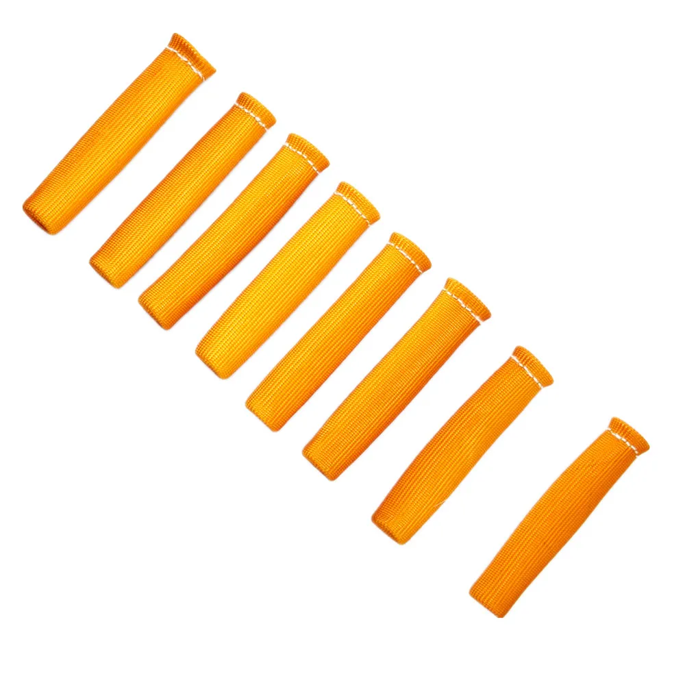 New ORANGE 8PCS 1200 SPARK PLUG WIRE BOOTS HEAT SHIELD PROTECTOR SLEEVE SBC BBC
New ORANGE 8PCS 1200 SPARK PLUG WIRE BOOTS HEAT SHIELD PROTECTOR SLEEVE SBC BBC