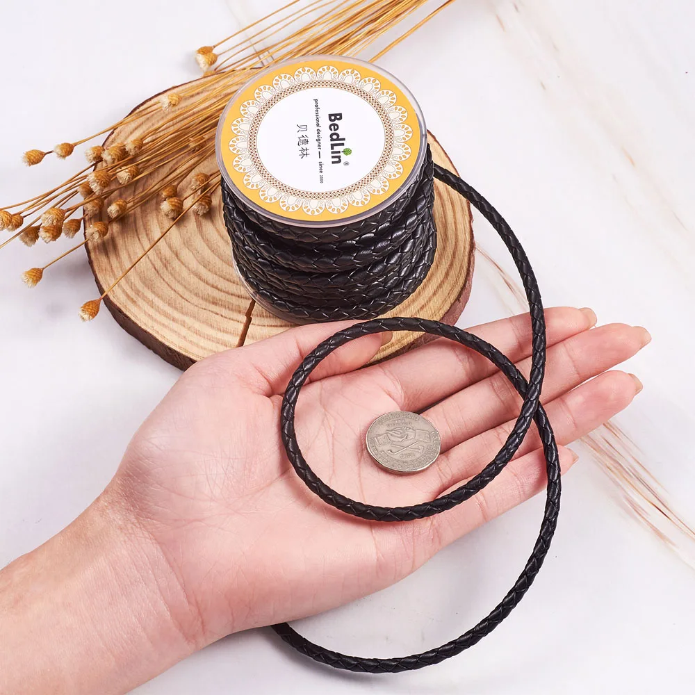 1Roll 3mm 4mm 5mm 6mm Braided Leather Cord Head Layer of Cowhide DIY Handmade Necklace Bracelet Jewelry Findings Accessories
1Roll 3mm 4mm 5mm 6mm Braided Leather Cord Head Layer of Cowhide DIY Handmade Necklace Bracelet Jewelry Findings Accessories