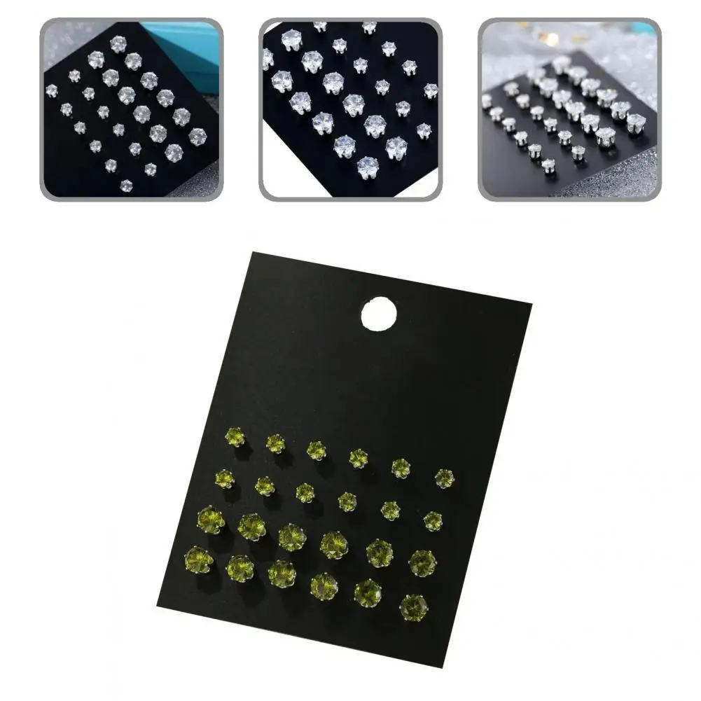Attractive Party Stud Earrings Exquisite Lady Simple Geometry Ear Studs Ear Studs Women Stud Earrings 12 Pairs 
Attractive Party Stud Earrings Exquisite Lady Simple Geometry Ear Studs Ear Studs Women Stud Earrings 12 Pairs