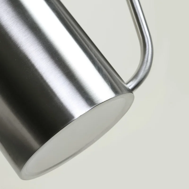 Stainless Steel Watering Pot Gardening Potted Small Watering Can Use Handle Perfect For Watering Flower Plants Shower For Garden
Stainless Steel Watering Pot Gardening Potted Small Watering Can Use Handle Perfect For Watering Flower Plants Shower For Garden