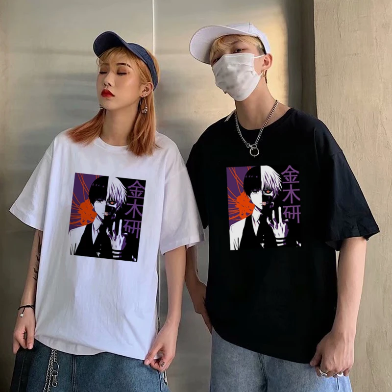 Tokyo Ghoul Anime Manga T Shirt Men Kaneki Ken Cool Loose Oversized T-shirt Male Japanese Fashion Unisex Harajuku Tops
Tokyo Ghoul Anime Manga T Shirt Men Kaneki Ken Cool Loose Oversized T-shirt Male Japanese Fashion Unisex Harajuku Tops