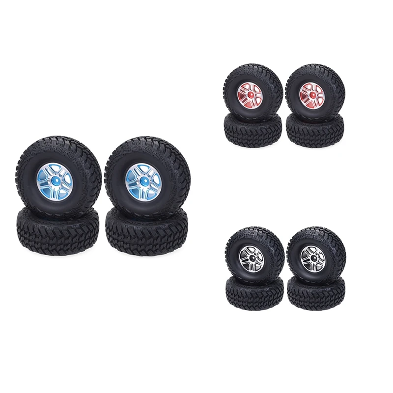 4Pcs 1.9 Metal Wheel Rim & Rubber Tires Set for 1/10 RC Crawler Car Axial SCX10 90046 AXI03007 TRAXXAS TRX-4 Parts
4Pcs 1.9 Metal Wheel Rim & Rubber Tires Set for 1/10 RC Crawler Car Axial SCX10 90046 AXI03007 TRAXXAS TRX-4 Parts