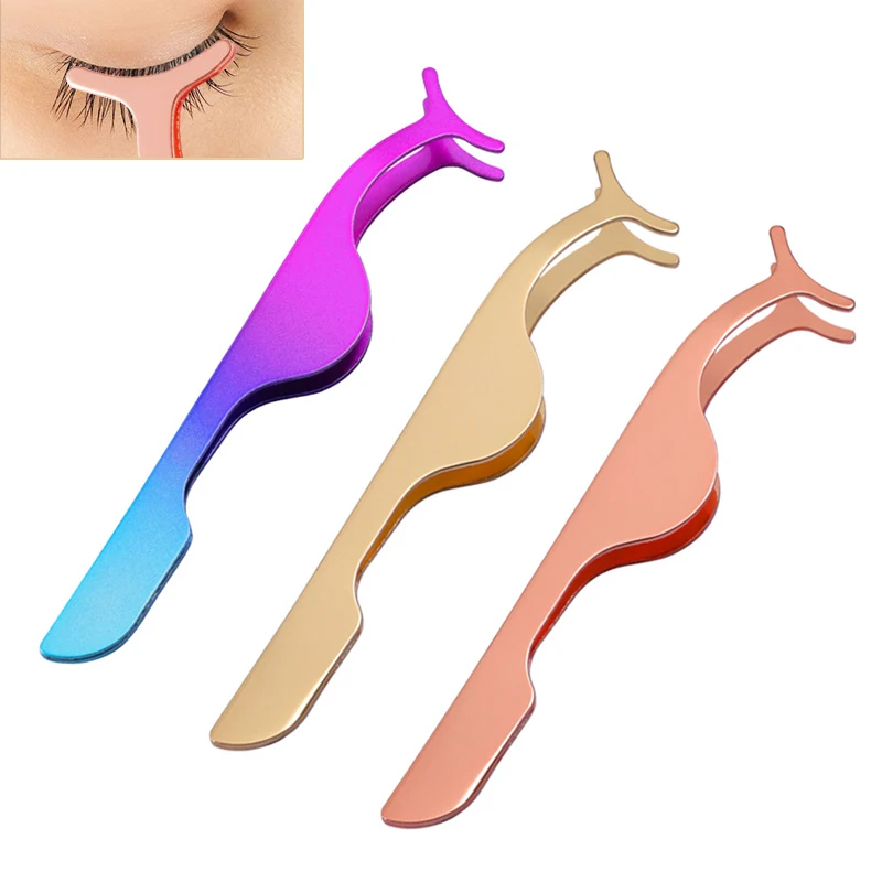 1 Piece Stainless Steel False Eyelash Curler Auxiliary Tweezers for Curling False Eyelashes Eyebrow Clamp Tweezers Beauty Tool
1 Piece Stainless Steel False Eyelash Curler Auxiliary Tweezers for Curling False Eyelashes Eyebrow Clamp Tweezers Beauty Tool