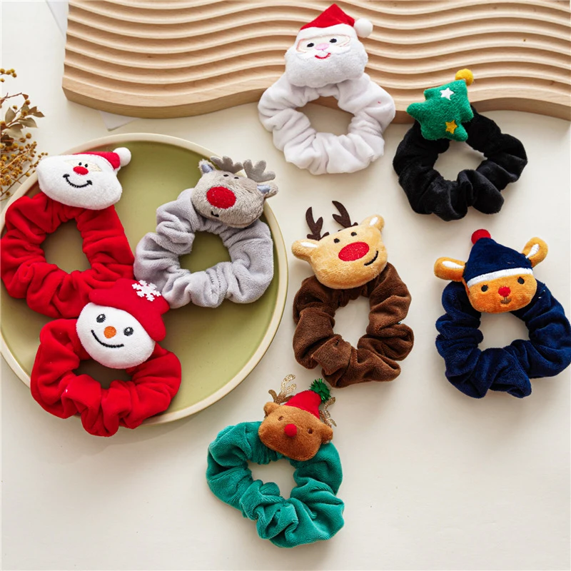 Free Cartoon Korean Style Christmas Velvet Scrunchies Hair Accessories Hair Ring Cute Flannel Large Hair Rope Tie Hair Ring Hot
Free Cartoon Korean Style Christmas Velvet Scrunchies Hair Accessories Hair Ring Cute Flannel Large Hair Rope Tie Hair Ring Hot