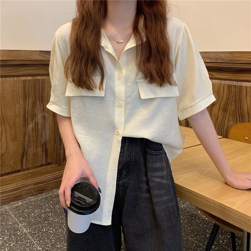 Streetwear 5 Colou Ladies Vintage Loose Blouse Women Shirt Casual Workwear Lady Soft Style Women Shirt Female Blouse Tops T42
Streetwear 5 Colou Ladies Vintage Loose Blouse Women Shirt Casual Workwear Lady Soft Style Women Shirt Female Blouse Tops T42