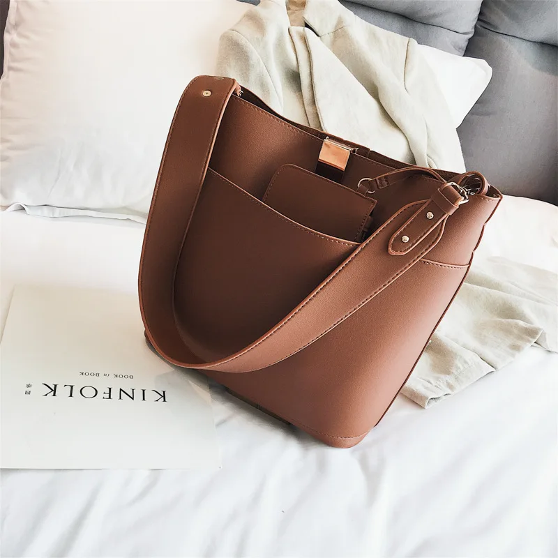 Women's Designer Handbag The Big Women's Pu Leather Handbags 2018 Simple Fashion New Quality Tote Bag Shoulder Bags
Women's Designer Handbag The Big Women's Pu Leather Handbags 2018 Simple Fashion New Quality Tote Bag Shoulder Bags