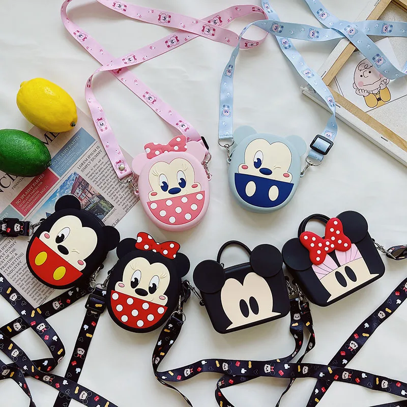 Disney Cartoon Mickey Minnie Kids Silicone Bag Cute Mini Shoulder Messenger Bag Girl Accessory Bag Girl Gift
Disney Cartoon Mickey Minnie Kids Silicone Bag Cute Mini Shoulder Messenger Bag Girl Accessory Bag Girl Gift