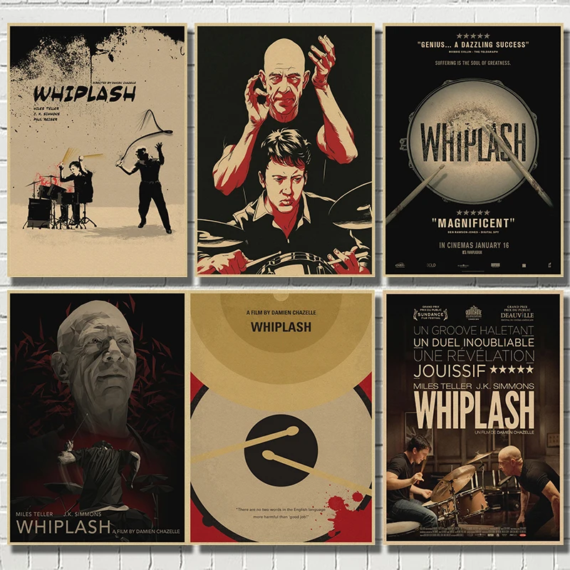 Постеры из фильма Whiplash Damien Chazelle Майлс скейтборд Симмонс настенные постеры крафт