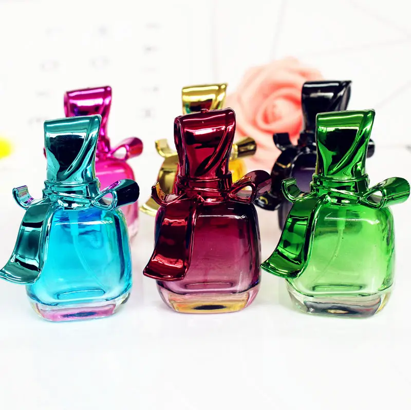 

1PC 15ml Glass Empty Perfume Bottles Spray Atomizer Refillable Bottle Scent Case with Travel Size Portable