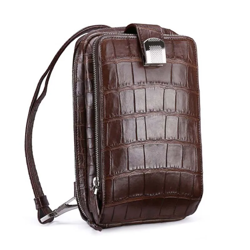yinshang true crocodile men chest package men fashion multi-function One shoulder crossbody bag leisure Mobile phone bag
yinshang true crocodile men chest package men fashion multi-function One shoulder crossbody bag leisure Mobile phone bag