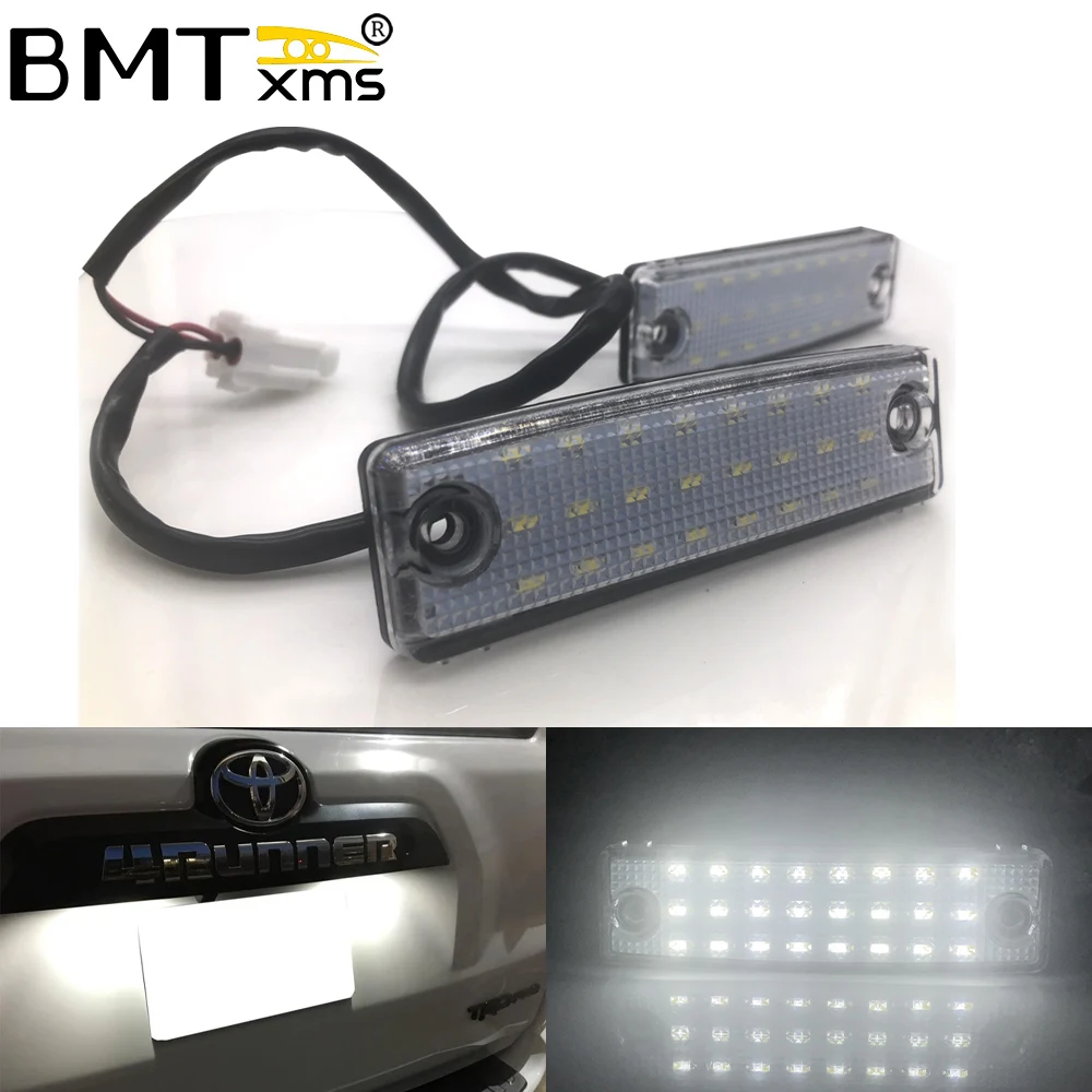 BMTxms 2Pcs Car LED License Plate Light For Toyota 4Runner 1998 2000 2003 2004 2005 2020 Sequoia 2008-2019 Canbus Accessories
BMTxms 2Pcs Car LED License Plate Light For Toyota 4Runner 1998 2000 2003 2004 2005 2020 Sequoia 2008-2019 Canbus Accessories