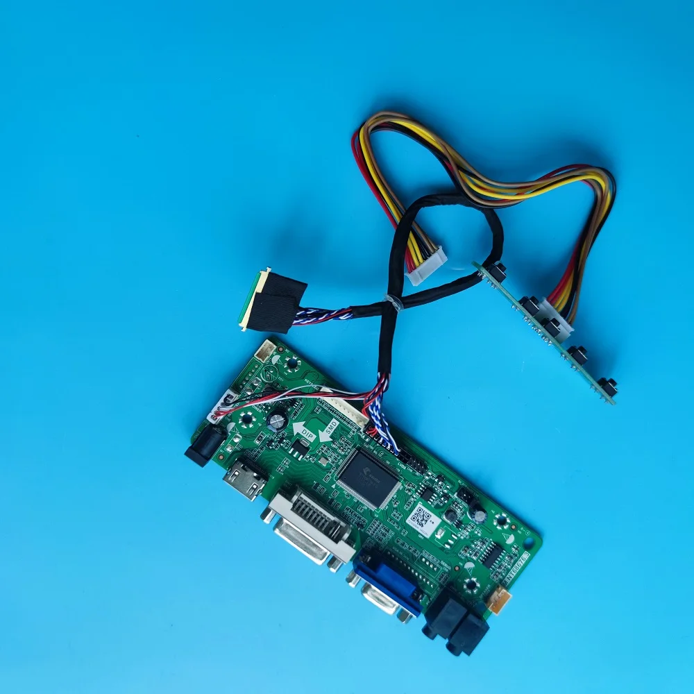 Kit for N133FGE-L31/L41 13.3" VGA DVI Monitor M.N68676 Panel Screen 1600X900 LED DIY LCD Controller board LVDS 40pin
Kit for N133FGE-L31/L41 13.3" VGA DVI Monitor M.N68676 Panel Screen 1600X900 LED DIY LCD Controller board LVDS 40pin