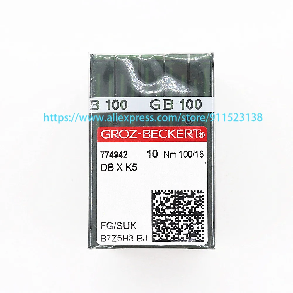 100 шт. Подлинная немецкая игла для вышивки Groz Beckert FG/Сук дБ X K5 нм 100/16 для китайской вышивальной машины Tajima Barudan SWF
100 шт. Подлинная немецкая игла для вышивки Groz Beckert FG/Сук дБ X K5 нм 100/16 для китайской вышивальной машины Tajima Barudan SWF