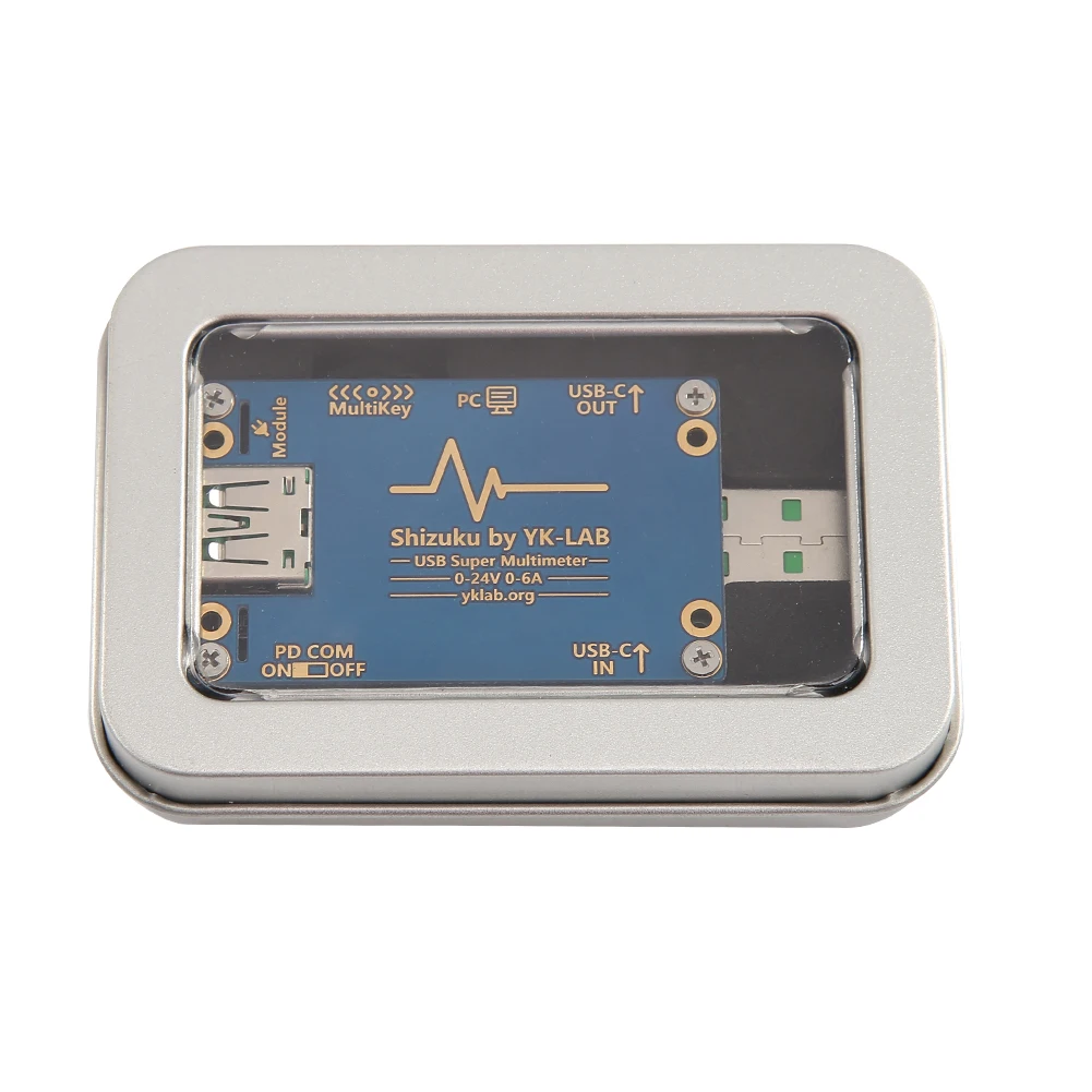 Current Voltage Meter USB Tester Strong Toughness Ammeter Electric Portable Digital Monitor Charging Head Detector
Current Voltage Meter USB Tester Strong Toughness Ammeter Electric Portable Digital Monitor Charging Head Detector