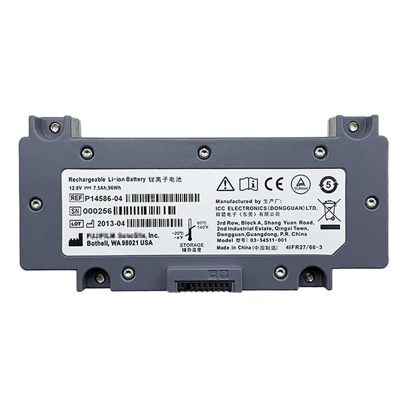 B-mode Ultrasound Battery 03-54511-001 REF P14586-04 12.8V 7500mAh Li-Ion Battery for FUJIFILM Sonosite.Inc.
B-mode Ultrasound Battery 03-54511-001 REF P14586-04 12.8V 7500mAh Li-Ion Battery for FUJIFILM Sonosite.Inc.