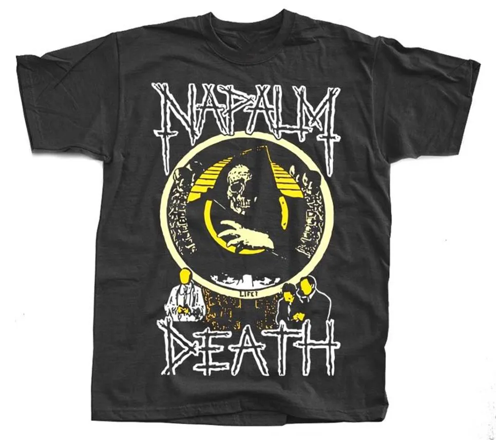 Napalm Death Live Corruption из черного графита темно синяя футболка все размеры S 5Xl 2Xl 3Xl 4Xl 22Xl