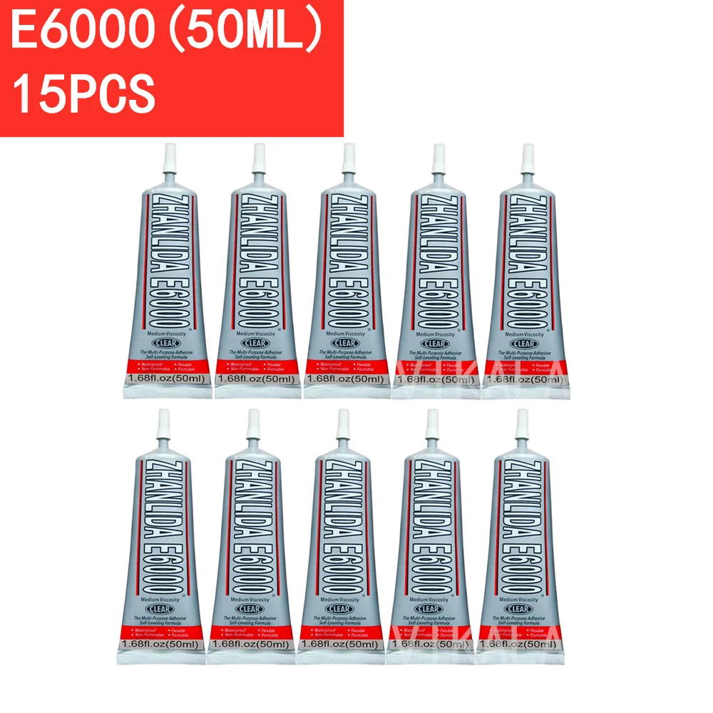 15 шт. промышленная жидкость E6000 супер клей сильный клей для Diy алмазная живопись Ткань Металлическая Ткань Стразы Хрустальное стекло
15 шт. промышленная жидкость E6000 супер клей сильный клей для Diy алмазная живопись Ткань Металлическая Ткань Стразы Хрустальное стекло