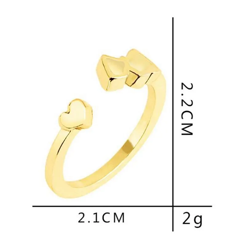 1 Pair European And American Fashion Trend Simple Love Open Ring Girl Ring Valentine's Day Birthday Gift Accessories
1 Pair European And American Fashion Trend Simple Love Open Ring Girl Ring Valentine's Day Birthday Gift Accessories