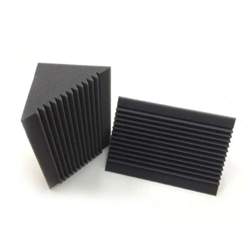 6 PCS Acoustic Foam Charcoal/Black Bass Trap Sound Absorption Studio Soundproofing Corner Wall 12 x 12 x 24 cm
6 PCS Acoustic Foam Charcoal/Black Bass Trap Sound Absorption Studio Soundproofing Corner Wall 12 x 12 x 24 cm