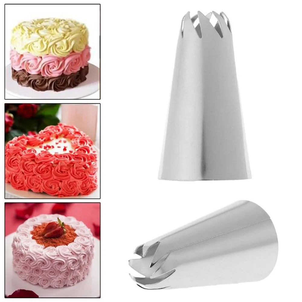 Stainless Steel Flower Icing Piping Nozzles Cake Decoration Tips Baking Tools Cake Decor Tips Nozzle Bakery Tray Mats Bakeware
Stainless Steel Flower Icing Piping Nozzles Cake Decoration Tips Baking Tools Cake Decor Tips Nozzle Bakery Tray Mats Bakeware