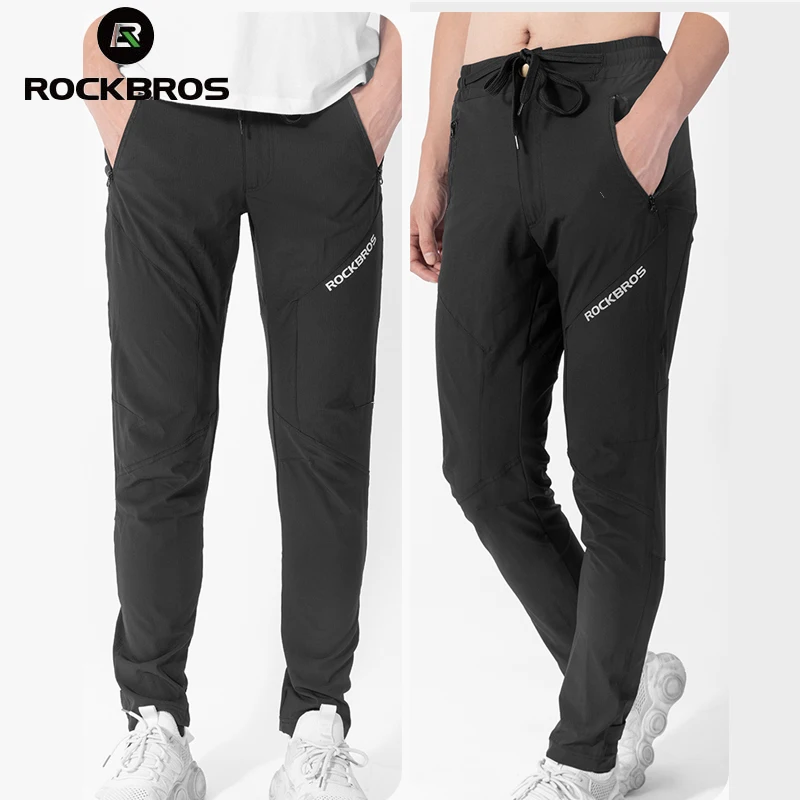 Велосипедные брюки ROCKBROS быстросохнущие спортивные штаны для мужчин и женщин
