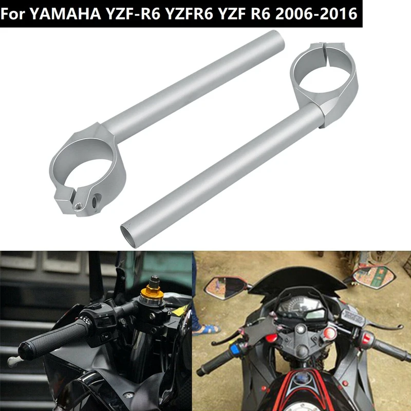 Зажим на руль стержня руля подходит для YAMAHA YZF-R6 YZFR6 YZF R6 2006-2016 Серебряный
Зажим на руль стержня руля подходит для YAMAHA YZF-R6 YZFR6 YZF R6 2006-2016 Серебряный