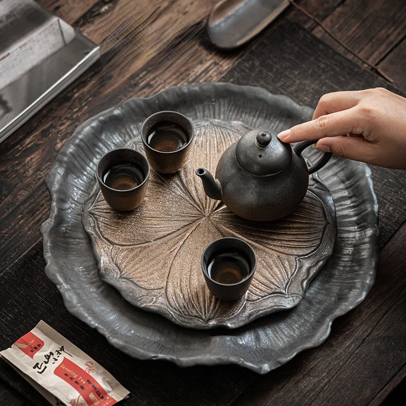 Water Storage Tea Tray Drainage Eco Friendly Dry Bubble Vintage Ceramic Tea Tray Decorative Plateau De Service Teaware DG50CP
Water Storage Tea Tray Drainage Eco Friendly Dry Bubble Vintage Ceramic Tea Tray Decorative Plateau De Service Teaware DG50CP