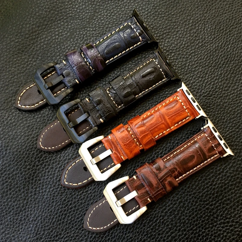 Ремешок из кожи крокодила для Apple Watch Band 42 мм 38 мм 44 мм 40 мм Series 5 4 3 2 1
Ремешок из кожи крокодила для Apple Watch Band 42 мм 38 мм 44 мм 40 мм Series 5 4 3 2 1