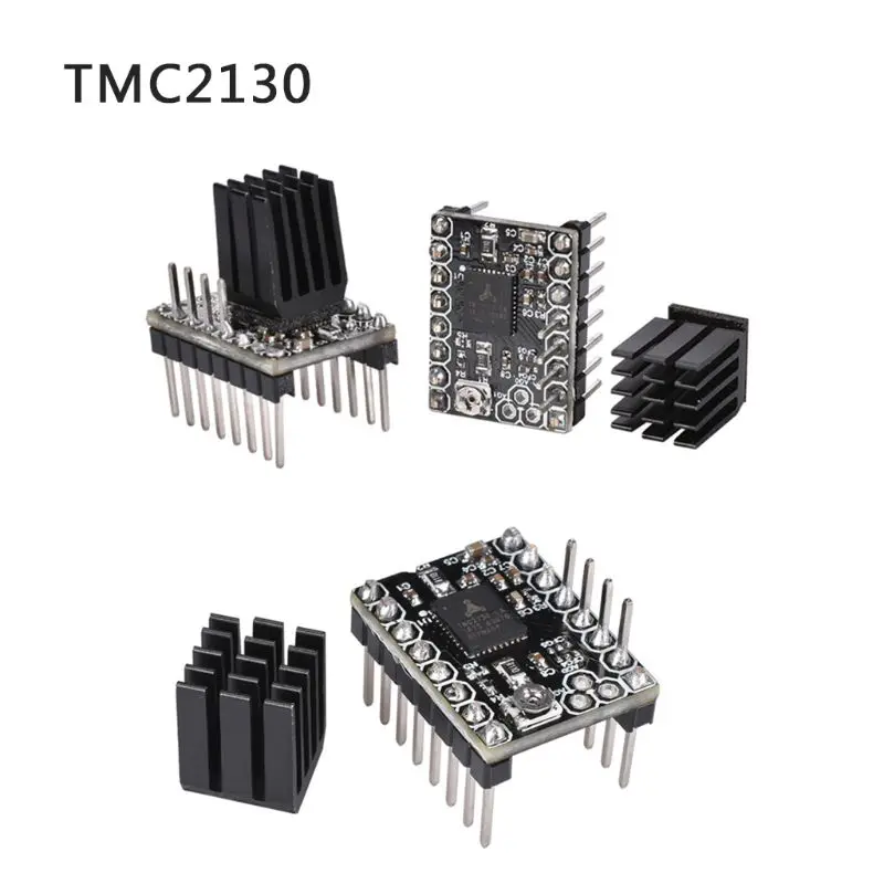 TMC2100 V1.3 TMC2130 TMC2208 Stepper Motor StepStick Mute Driver Silent Excellent Stability Protection For 3d Printer Parts
TMC2100 V1.3 TMC2130 TMC2208 Stepper Motor StepStick Mute Driver Silent Excellent Stability Protection For 3d Printer Parts