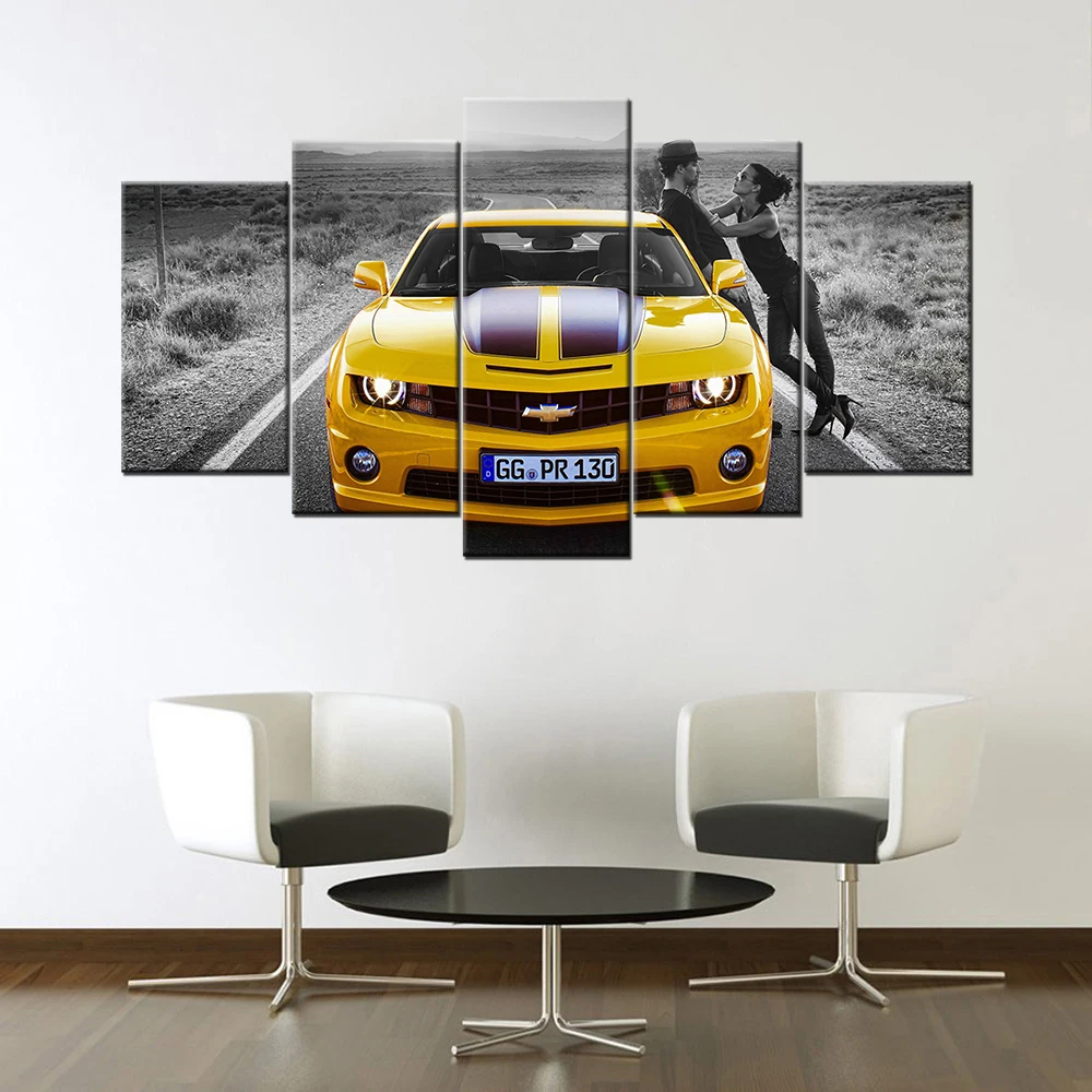 Camaro Supercar Lovers 5 Pieces Wall Art Canvas Poster Paintings for Living Room Office Home Decor Picture Decorations
Camaro Supercar Lovers 5 Pieces Wall Art Canvas Poster Paintings for Living Room Office Home Decor Picture Decorations