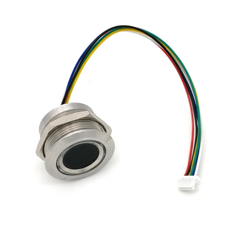 Модуль идентификации отпечатков пальцев R503 круглый емкостный встроенный алгоритм 
Модуль идентификации отпечатков пальцев R503 круглый емкостный встроенный алгоритм