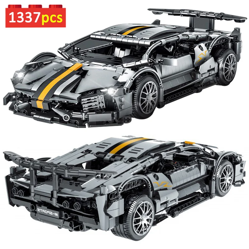 Высокотехнологичная модель автомобиля Lamborghinied 1337 шт., строительные блоки MOC technracing, спортивные автомобили, кирпичи, игрушки для детей, подаро...
Высокотехнологичная модель автомобиля Lamborghinied 1337 шт., строительные блоки MOC technracing, спортивные автомобили, кирпичи, игрушки для детей, подаро...