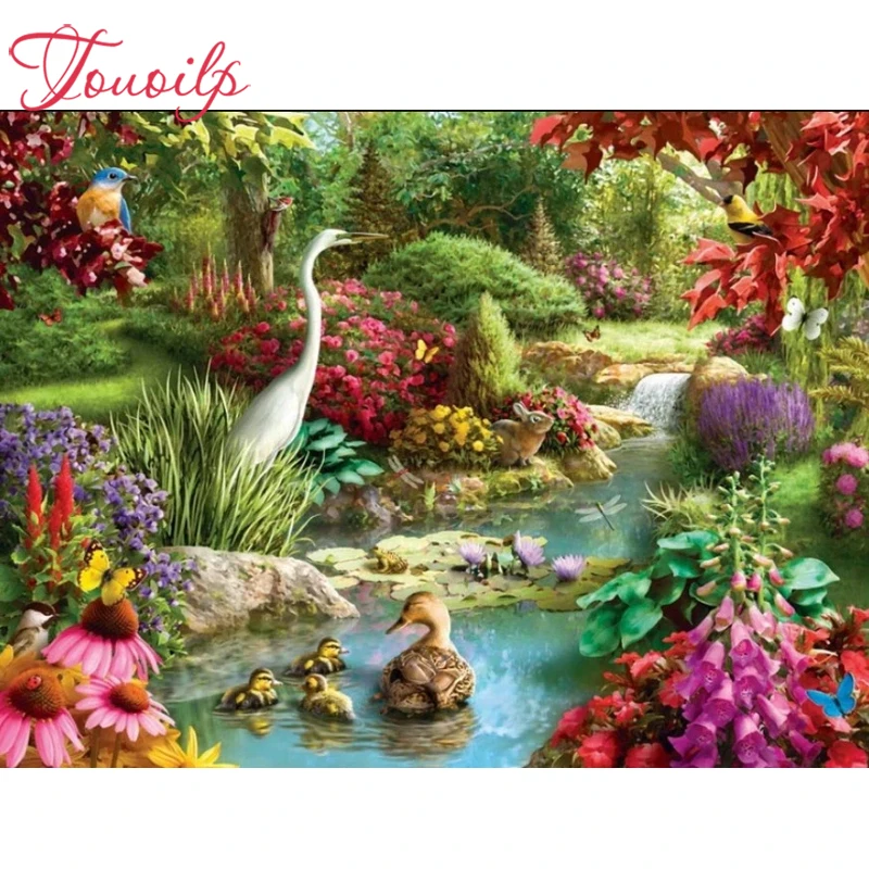 TOUOILP 5D Diamond Painting"Rabbit & Birds in a Beautiful Garden"Diamond Embroidery Square&round Cross Stitch Rhinestone
TOUOILP 5D Diamond Painting"Rabbit & Birds in a Beautiful Garden"Diamond Embroidery Square&round Cross Stitch Rhinestone