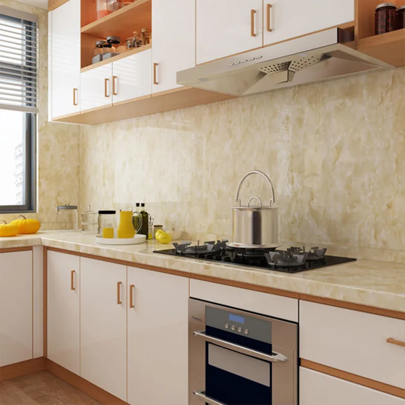 Marble pattern kitchen oil-proof sticker waterproof bathroom self-adhesive wallpaper household stove refurbished wallpaper
Marble pattern kitchen oil-proof sticker waterproof bathroom self-adhesive wallpaper household stove refurbished wallpaper