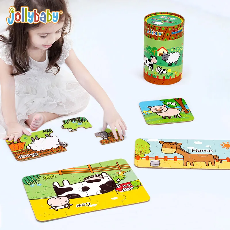 Hot New 12 Pieces Paper Puzzle Toys for Children Cartoon Animal cardboard Jigsaw Baby Educational Toy Kids Christmas Gift
Hot New 12 Pieces Paper Puzzle Toys for Children Cartoon Animal cardboard Jigsaw Baby Educational Toy Kids Christmas Gift