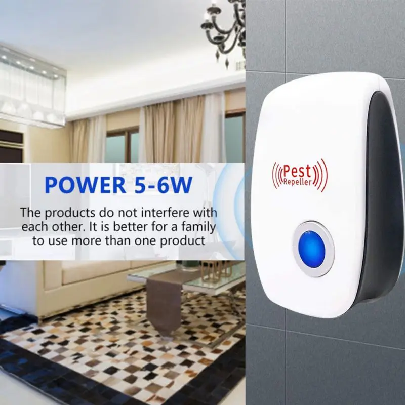 6 Pack Ultrasonic Pest Repeller Electronic Plug In Mosquitos Flies Repeller Pest Control Insect And Spider Repellent Mice
6 Pack Ultrasonic Pest Repeller Electronic Plug In Mosquitos Flies Repeller Pest Control Insect And Spider Repellent Mice
