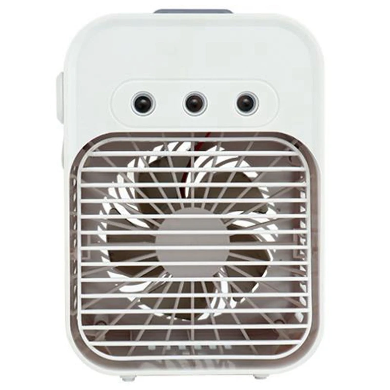 Portable Air Conditioner, Personal Air Cooler3 Wind Speed Desktop Air Conditioner Fan for Home, Office, Room
Portable Air Conditioner, Personal Air Cooler3 Wind Speed Desktop Air Conditioner Fan for Home, Office, Room