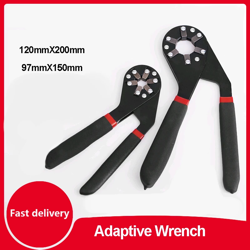 Adaptive Wrench Hexagon Multifunctional All-Fitting Multi Drill Attachment Magic Tool Removal Tool
Adaptive Wrench Hexagon Multifunctional All-Fitting Multi Drill Attachment Magic Tool Removal Tool