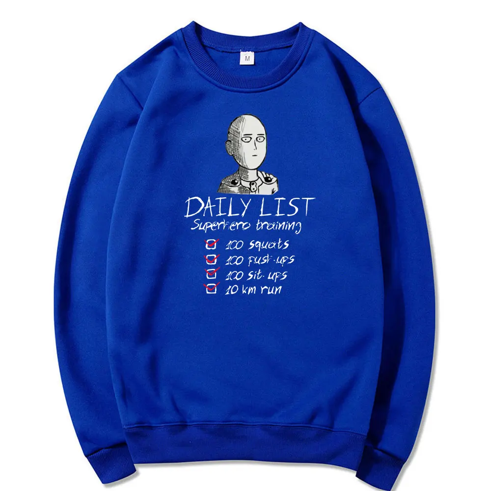 Harajuku One Punch Man Sweatshirt men Japanese Anime Printed men's pullover Street Harajuku casual top Round neck coat men
Harajuku One Punch Man Sweatshirt men Japanese Anime Printed men's pullover Street Harajuku casual top Round neck coat men