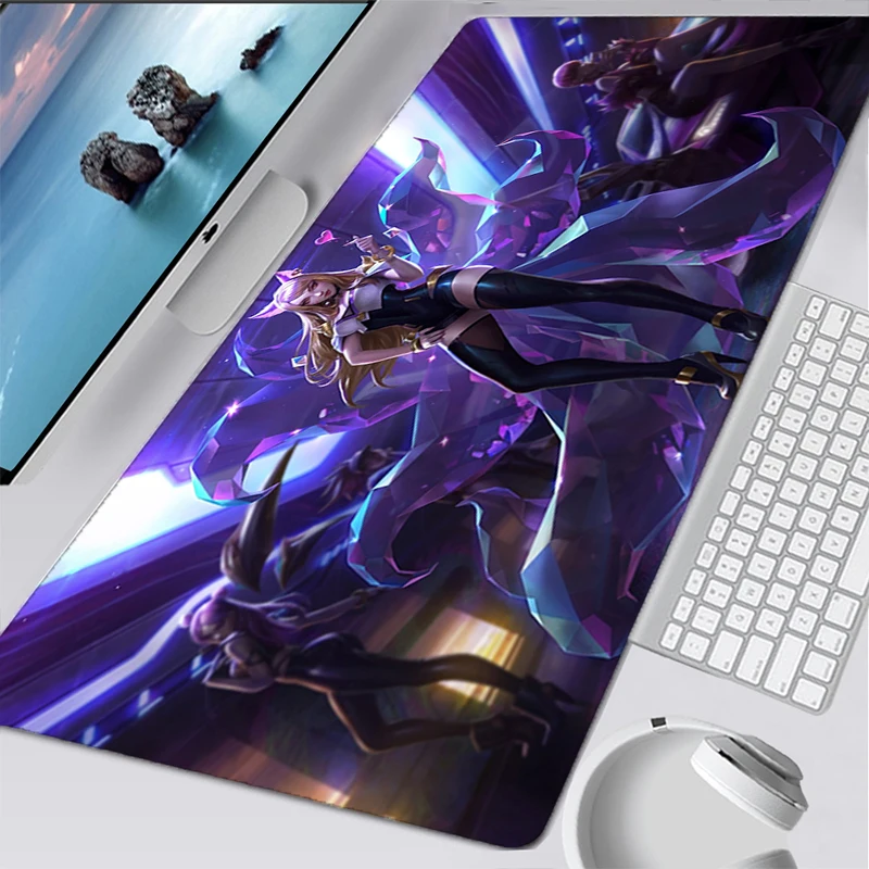 League Of Legends Big Mouse Pad Anime Gaming Accessories Varmilo Keyboard Desk Mat Gabinete Hot Carpet Sexy girl Laptop Mousepad
League Of Legends Big Mouse Pad Anime Gaming Accessories Varmilo Keyboard Desk Mat Gabinete Hot Carpet Sexy girl Laptop Mousepad