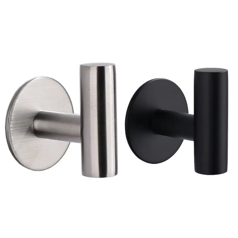 2Pcs Wall Mount Stainless Steel Self-adhesive Towel Hook Single Coat Robe Hanger 11UA
2Pcs Wall Mount Stainless Steel Self-adhesive Towel Hook Single Coat Robe Hanger 11UA