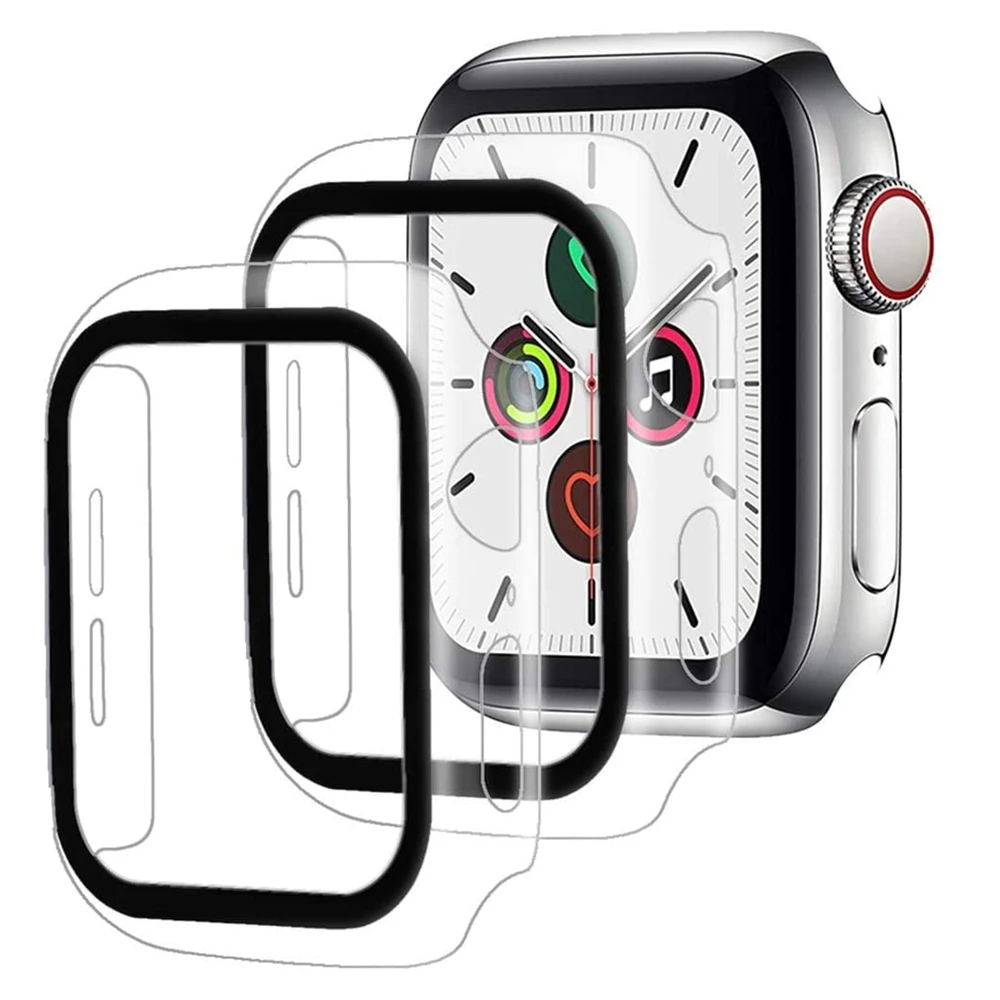2 Pcs Case with Screen Protector for Apple Watch SE 6 40mm 44mm Full Coverage Anti-Scratch Screen Protector Cover for iWatch 5 4
2 Pcs Case with Screen Protector for Apple Watch SE 6 40mm 44mm Full Coverage Anti-Scratch Screen Protector Cover for iWatch 5 4