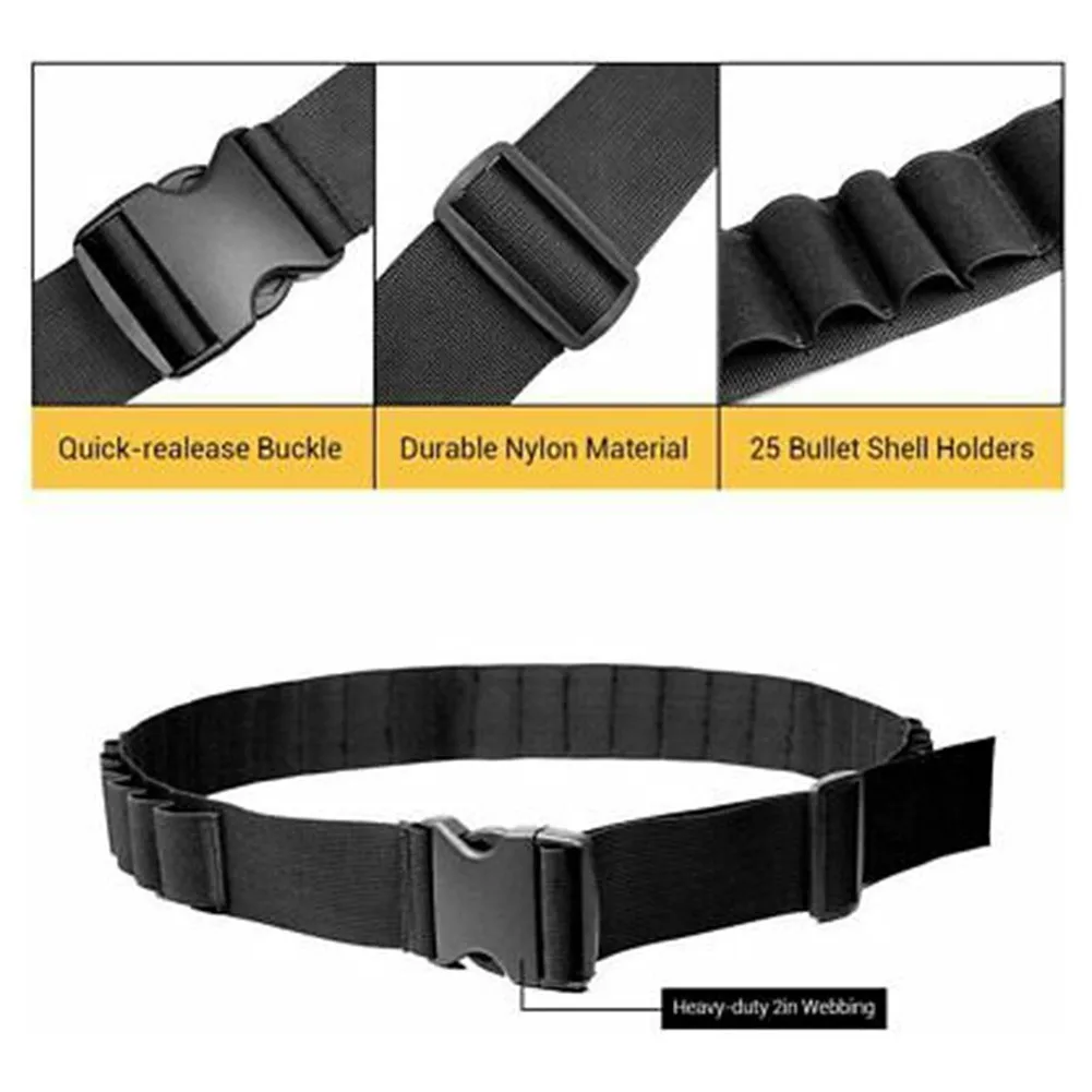 25 патронов для дробовиков Bandoleer Bandolier для 12GA 20GA корпус держатель ремень для боеприпасов регулируемый ремень 0.21lb
25 патронов для дробовиков Bandoleer Bandolier для 12GA 20GA корпус держатель ремень для боеприпасов регулируемый ремень 0.21lb