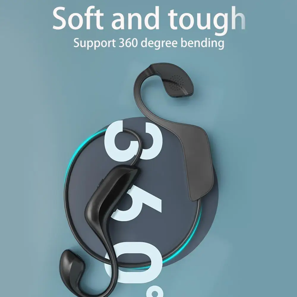 Bluetooth 5.0 180mAh Wireless Headphones Bone Conduction Sport with Handsfree Microphone Headsets Outdoor Headset Earphone H7Z8 
Bluetooth 5.0 180mAh Wireless Headphones Bone Conduction Sport with Handsfree Microphone Headsets Outdoor Headset Earphone H7Z8
