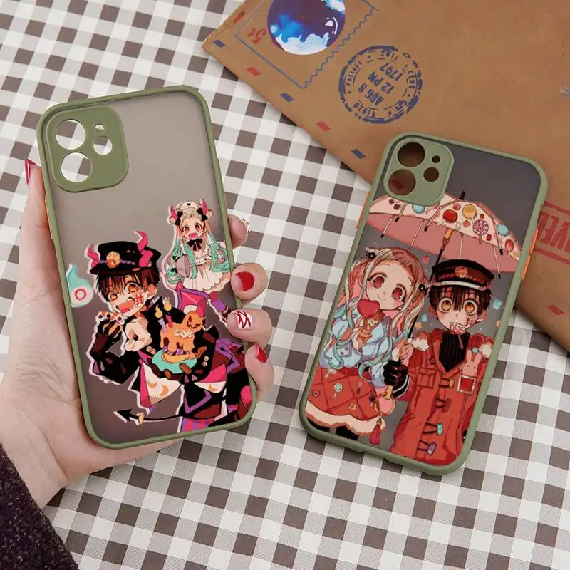 Toilet Bound Hanako Kun Phone Case matte transparent For iphone 7 8 11 12 plus mini x xs xr pro max cover
Toilet Bound Hanako Kun Phone Case matte transparent For iphone 7 8 11 12 plus mini x xs xr pro max cover