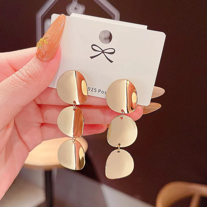 Wholesale Sterling Silvers Pin Sequins round Ring Earrings Female Earrings Wholesale Jewelry Gift
Wholesale Sterling Silvers Pin Sequins round Ring Earrings Female Earrings Wholesale Jewelry Gift