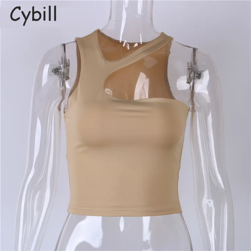 Женский ажурный топ Cybill летний с открытыми плечами базовый двухслойный