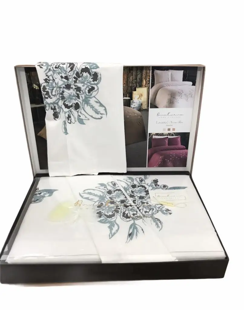 Двойная индивидуальная вышивка Anna Karina набор пододеяльников Akfil с цветочным узором мятного цвета
Двойная индивидуальная вышивка Anna Karina набор пододеяльников Akfil с цветочным узором мятного цвета